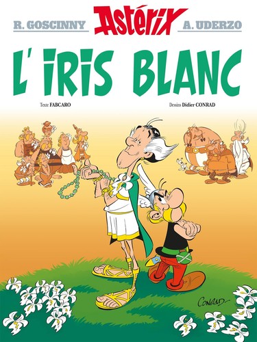 Astérix iris blanc - -, l'iris