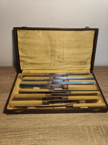 Coffret couteaux anciens - coffret, 12