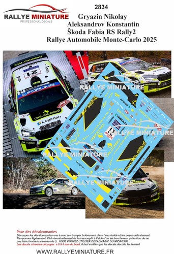 Decals ref 2834 - ref, skoda
