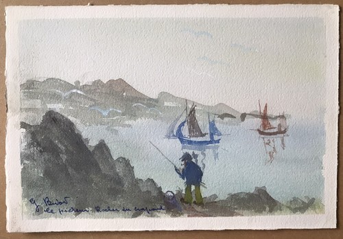 Tableau peinture aquarelle - tableau,