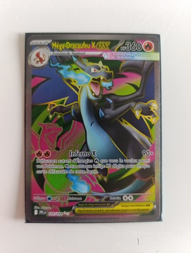 Carte pokémon méga dracaufeu - carte,
