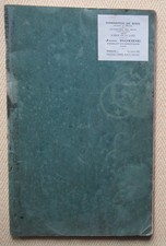 Ancien livre de compte de la scierie RODDE Jean à ANDELOT (Jura - 39) - 1927