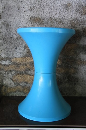 Tabouret turquoise tam - turquoise,
