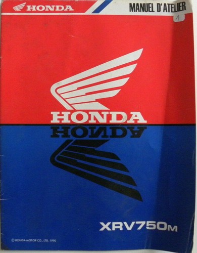 Manuel atelier honda xrv750m - manuel, d'atelier