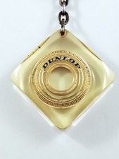 PORTE-CLES - PNEUMATIQUES DUNLOP - Inclusion Résine - Vintage 1960s -