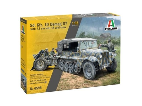 Italeri kfz 10 demag d7 - -,