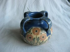 Authentique vase terre vernissé Léon Elchinger marque N°4 période 1906 à 1908