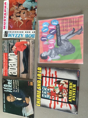 Lot disques 45t divers - disques,