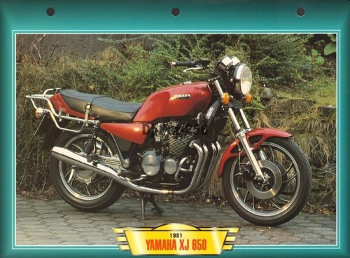 Fiche moto yamaha xj 650 - :,