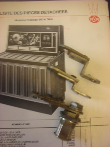 Serrure porte juke box - de, nsm