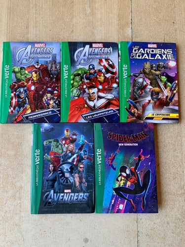 Lot livres série marvel - 5,