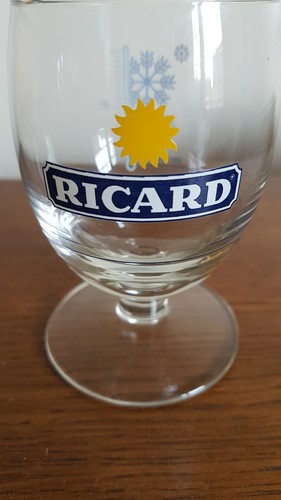 Verre collection ricard recto - collection, recto-