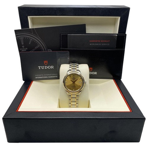 Tudor style 34mm acier doré - tudor,