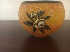 1 coupe vase Delatte Nancy