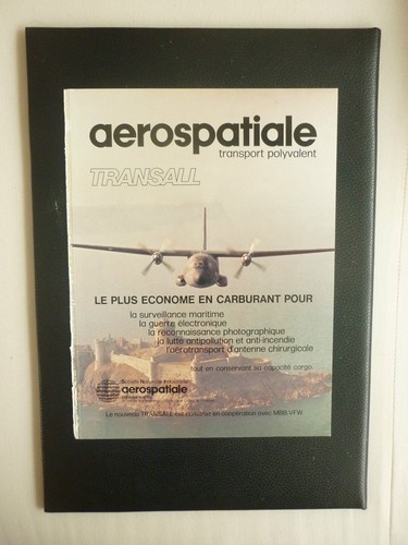 1982 pub aerospatiale - aerospatiale, avion
