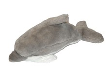 Peluche Dauphin gris blanc