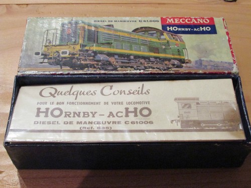 Meccano hornby diesel - meccano,