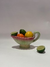 Saucière en barbotine asperge