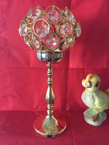 Candle holder crystal - holder, and