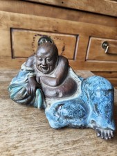 Boudha Rieur En Terre Cuite