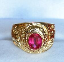 Chevalière T62 Rubis Fushia