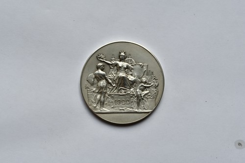 Médaille bronze argente - en,