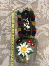 Ancienne Cloche Déco Montagne