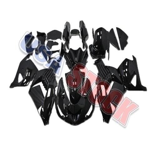 Stock glossy black fairing - us,