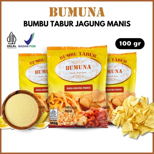 Bumbu tabur rasa jagung manis - rasa,
