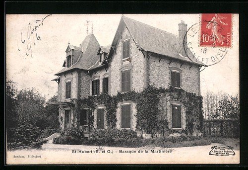 Cpa hubert baraque de - st-hubert,,