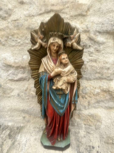 Statue religieuse vierge marie - religieuse,