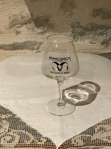 Verre bière publicitaire - verre,
