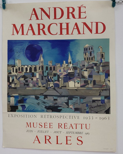 Affiche andré marchand - marchand.,