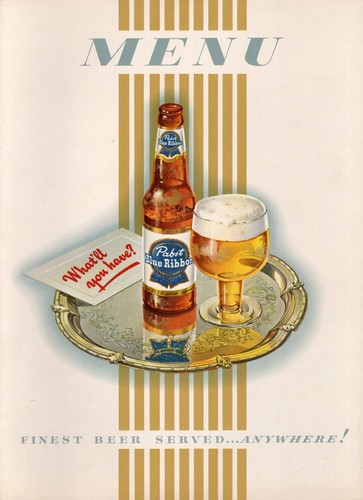 Pabst blue ribbon dossier - -,