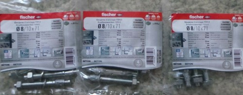 Fischer lot goujons - fischer,