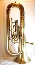 RARE SAXHORN Tuba basse Kelhermann facteur à Paris - Bonnel à Rennes SDB24CUI010