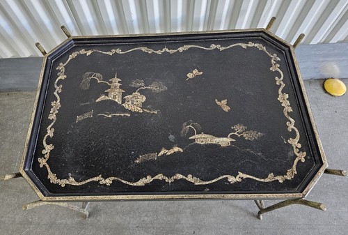 Vintage chinoiserie lacquered - vintage,