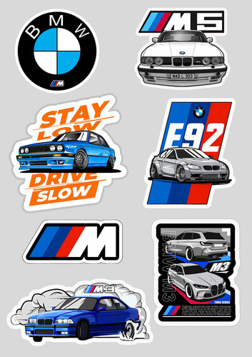 Stickers xxl vinyle bmw - vinyle, "bmw