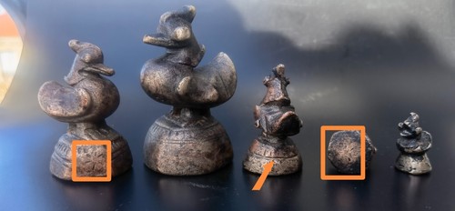 Série poids à opium - de, 6