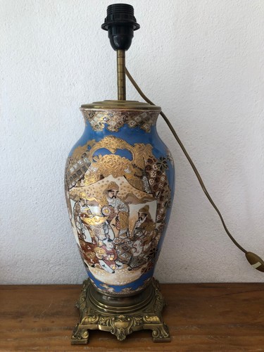Ancienne superbe lampe - et,