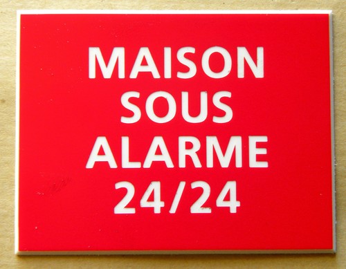Plaque boite aux lettres - aux,