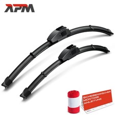 2X Essuie-Glaces Lame Avant