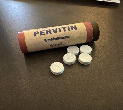 Pervitin ww2 allemand - pervitin,
