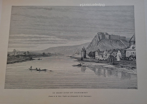 Grande gravure ancienne in - gravure,