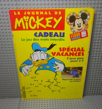 Le Journal de Mickey #2210 - Oct. 1994 - Supplément Jeu Taboo Junior