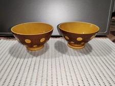 Lot De 2 Ancien bol Art Déco