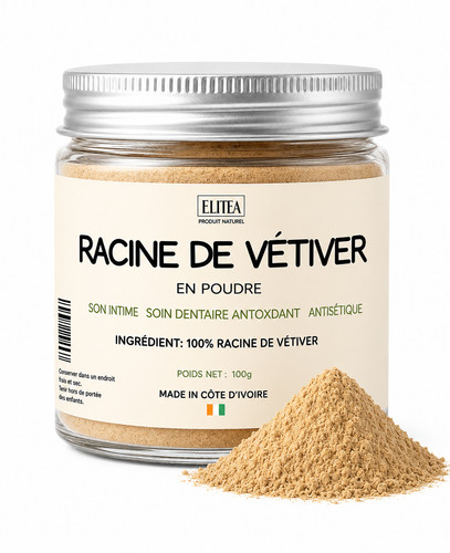 Racine vétiver poudre - racine,