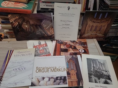 Lot livrets sur l orgue - lot, l’orgue
