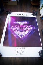 LANCOME ✯ LA NUIT TRESOR French Bus Vintage Advertising Fashion Poster Original