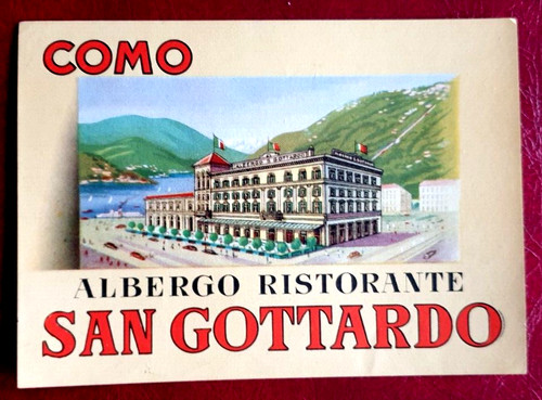 Ancienne etiquette como - etiquette,